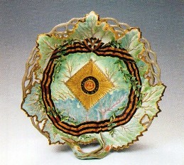 円形リーフ皿