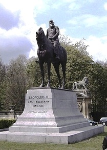 レオポルド２世銅像