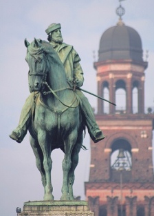 ガリバルディ銅像