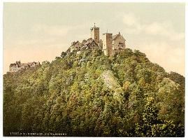 19世紀末のヴァルトブルク城