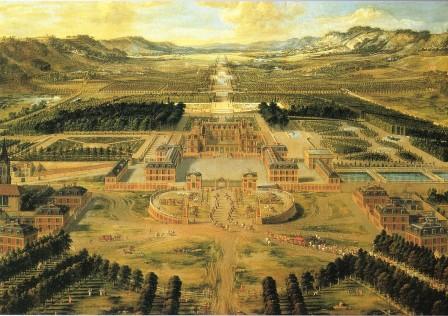 1668年頃のベルサイユ宮殿