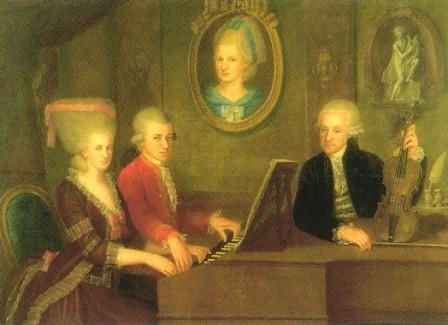モーツァルト一家の肖像